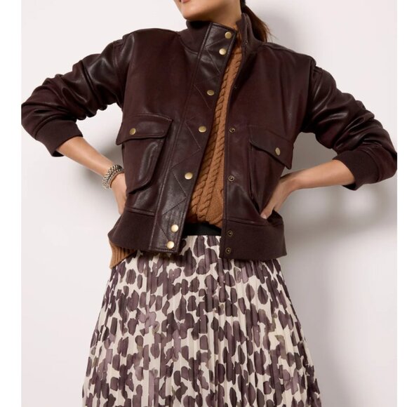 Aviator Bomber Jacket from Evereve - Picture 9 of 9